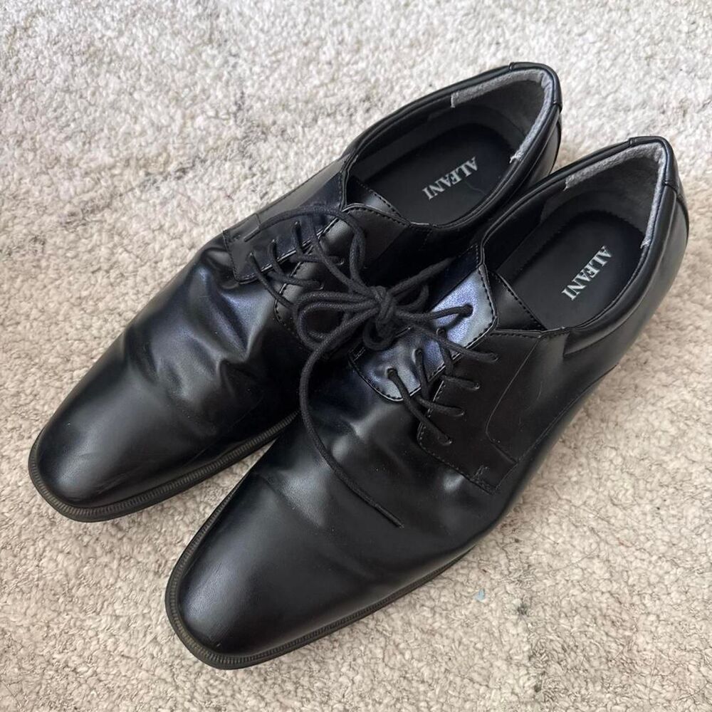 Alfani Men's Black Oxfords